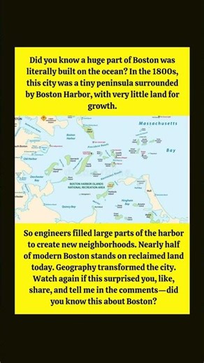 Boston Built Ocean #shorts #geography