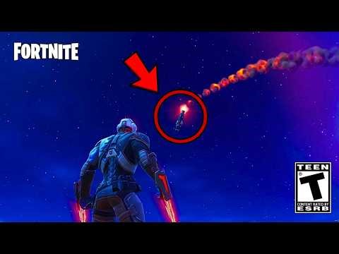 The Rocket Landing Event in Fortnite! (C7S1)