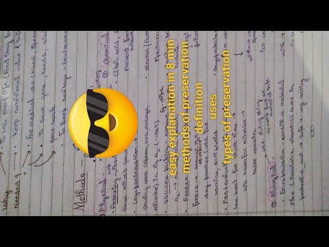 Methods of Preservation | Definition, Uses & Types | Biotechnology & Microbiology
