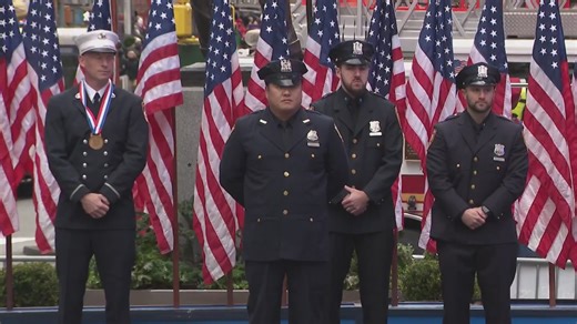 National First Responders Day in Times Square honors everyday heroes