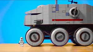 用乐高拼搭一辆星球大战UCS收藏家级涡轮坦克MOC