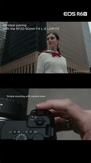 Smooth Cinematic Zoom Control | Canon EOS R6 V