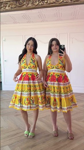 Tropica Dress Try-On Video XS & XL