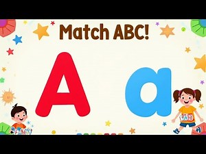 Match Uppercase and Lowercase Letters | ABC Learning for Kids