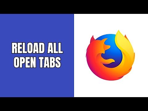 How to reload (refresh) all open tabs at once in Firefox