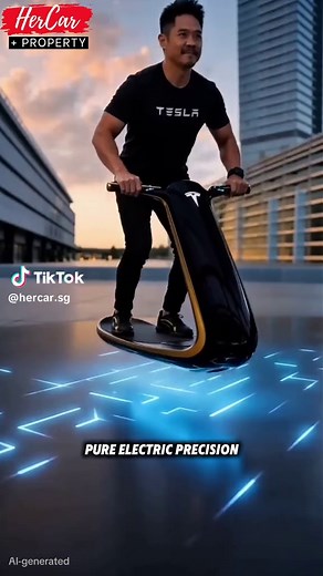 TESLA Hover Scooter is amazing. This is going to be a game changer. Who else wants this ? #tesla #hoverboard