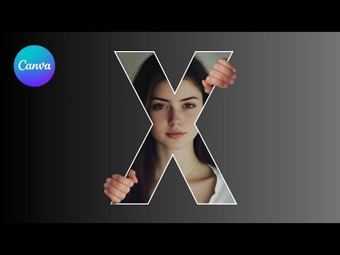 Letter Poster Design in Canva | Creative Typography Tutorial for Beginners #canvatutorial