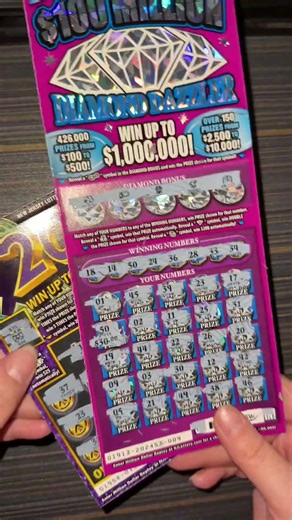 Winning Lottery Scratch Off Tickets New Jersey Lottery #winner #lottery
