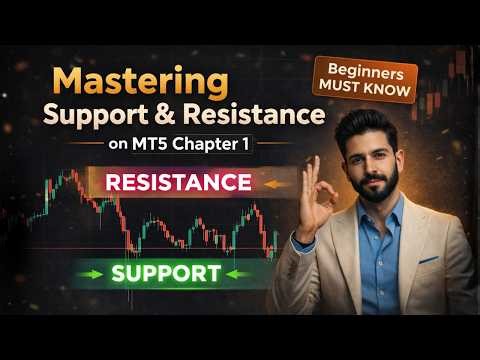 Mastering Support & Resistance on MT5 - Simple Guide for New Traders Chapter 1