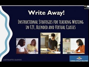 Write Now! Instructional Strategies for Teaching Writing in F2F, Blended, and Virtual Classes