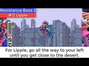 Megaman Zero - All Cyber Elves in Resistance Base 2 [4]