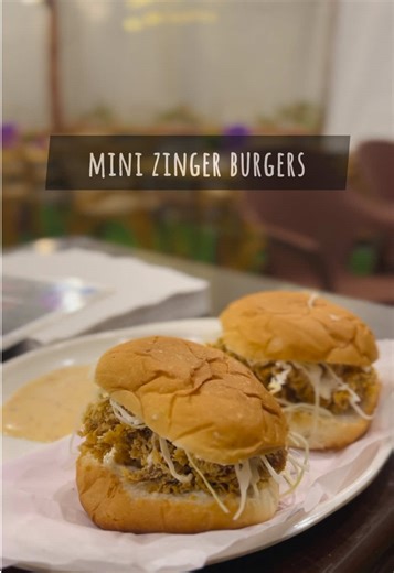 Mini Zinger Burger at an Affordable Price