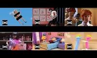 Mix of 6 videos from youtube : Top 6 robot chicken clips