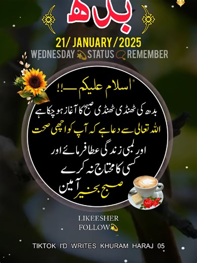 Good Morning: January 21, 2026 Status Update