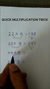 : Multiply by 9 in 2 seconds! Quick Multiplication Trick You Must Know.
