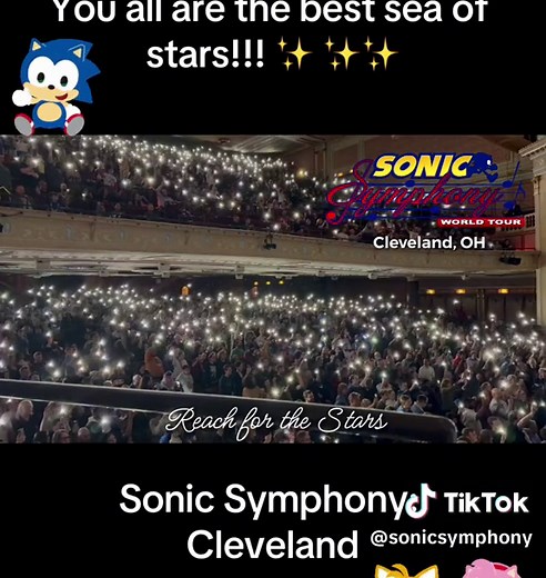 Sonic Symphiny: Reach for the Stars ✨🔦✨🔦✨🔦 #sonicsymphony #sonic #sega #sonicthehedgehog #vgm #stars #livemusic