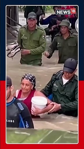 Cuban Military Units Brave Torrential Rains To Save Flood Victims In Granma Province | N18S