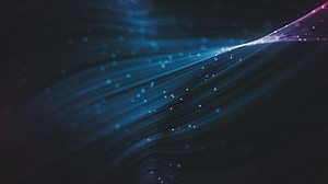 Abstract Flowing Lines Close Up