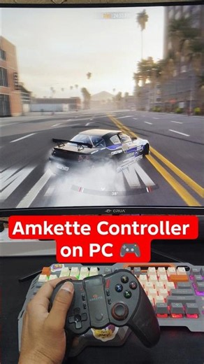 Amkette Mobile Controller Perfectly Working on PC ✔️ CarX Drift Test 😍 #carxdrift #nextlevelracing