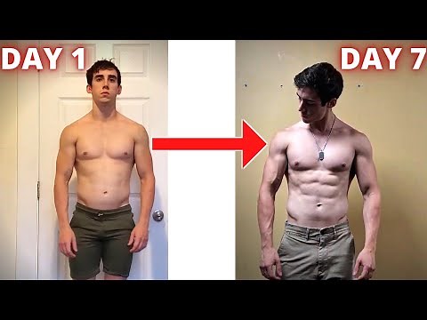 I ATE 1000 CALORIES A DAY FOR A WEEK | 7 DAY FAT LOSS PROGRESSION