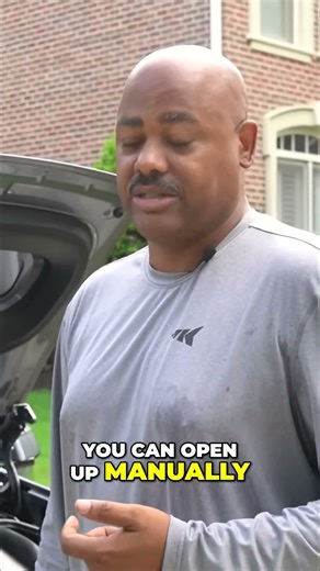 Emergency Frunk Latch Installation: Easy Manual Access! #shorts