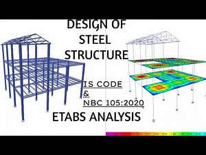 Design & Analysis of Steel Structure Building in ETABS | Built-up column with batten |