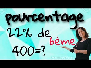 How to calculate a percentage? Middle school level. 6th grade