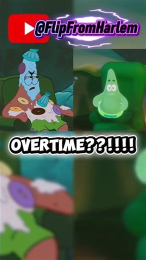 OVERTIME???!!! #spongebob #gaming
