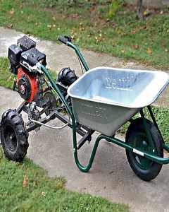 12K views · 32 reactions | Making 200cc Motorized Wheelbarrow | DIY & Crafts USA | Facebook