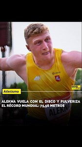 Mykolas Alekna vuelve a hacer historia en Ramona. El lanzador lituano batió su propio récord mundial de disco con un impresionante lanzamiento de 75,56 metros durante el Oklahoma Throws Series World Invitational. Alekna, que ya había hecho historia en 2023 con 74,35 m, superó su marca en dos ocasiones el domingo: primero con 74,89 m y luego con ese increíble tiro que lo consagra como el primer atleta en superar los 75 metros en la historia. La competencia fue de altísimo nivel. El australiano Ma