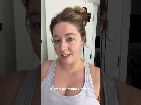 Get ready with me for Pilates 💕 #beauty #nomakeup #makeuptutorial