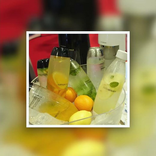 SodaStream + Water + Fruits! Make Your Own Fruit Infusion!