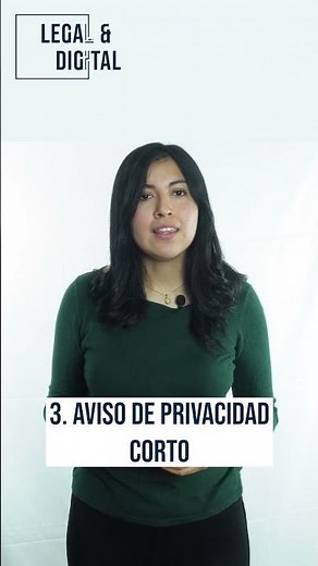 ¿Sabías que existen 3 tipos de Aviso de Privacidad reconocidos por la Ley?🔐📄