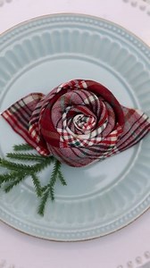 223K views · 10K reactions | This rose napkin fold was a huge hit at this last weekend's workshop, so I knew I needed to share it with all of you too! It's so easy, right?! #thediymommy #napkinfolding #tabledecor #tablescape #tablesetting | Cozy DIY Home | Facebook