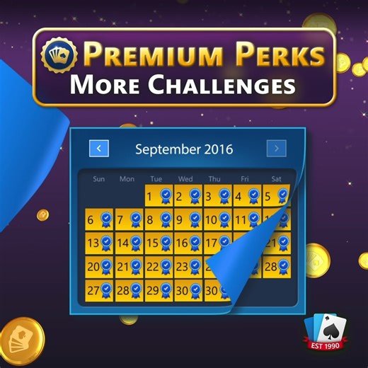 🚨PREMIUM PERK ALERT🚨 💡PERK #3: What's better than one (1) daily challenge?! 14,000 more DAILY CHALLENGES!🤯 Get exclusive access to past challenges and become a Solitaire star! 🌟 Become a Premium member and experience more! 🎉 https://aka.ms/playsolitaire | Microsoft Solitaire Collection