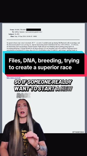 #greenscreen more odd files and another email from the UCLA neurologist talking about “breeding preemies” this whole Circle needs to be investigated asap #files #je #ucla #dna