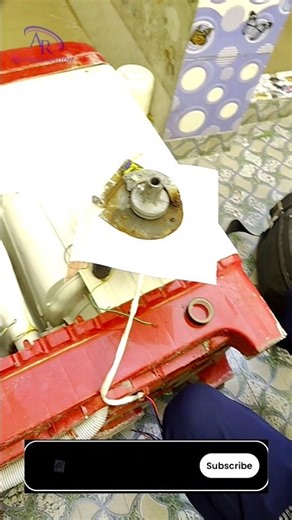 Spin motor ko waterproof kaise banaen 💦 washing machine Spin motor change #spin #washingmachine #yt