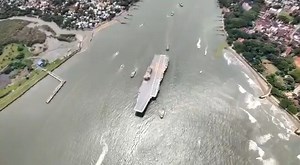 54K views · 7.2K reactions | Indigenously developed Aircraft Carrier ‘Vikrant’ made its maiden sail today. It is a testimony of our scientific and engineering prowess and an important milestone towards #AatmanirbharBharat in defence. #Vikrant will further the deterrence capability of Indian Navy. With this India joins select group of nations with capability to indigenously design, build & integrate a state of art Aircraft Carrier. | Nitin Gadkari | Facebook