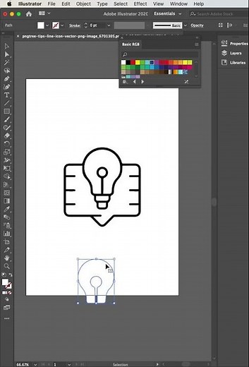 🔥How to Convert Images to Vector in Adobe Illustrator | Easy Step-by-Step Tutorial #shorts #indesign