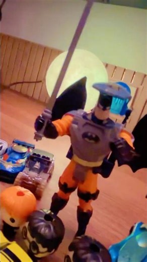 Batman toy with the army.