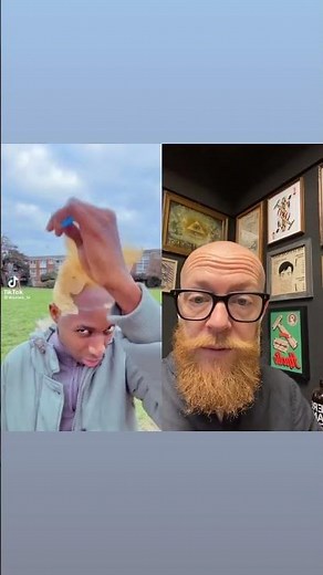 Hairdresser reacts to a funny #hairfail