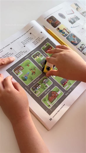 Today we finish or community helpers book. This was one of my son’s favorite activities. We used the cars from last years TGTB math box.