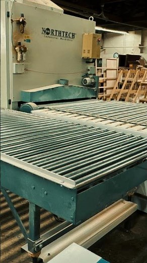 Stonewood Wide Belt Sander Return Conveyors