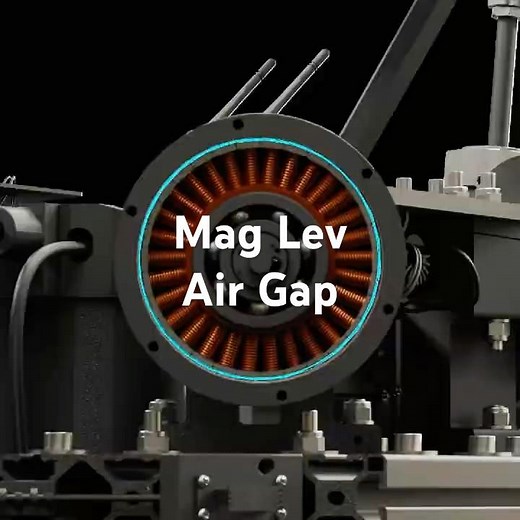 Magnetic Levitation Base in Action! 🚀 Maglev Motion Simulator Tech