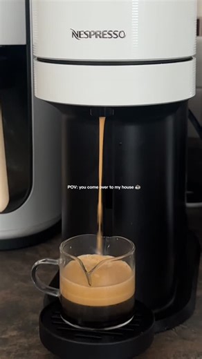 Barista Alycia at your service - iced raspberry latte ☕️🫶🏼 #athomebarista #coffeelovelanguage #nespressocoffee #nespressomoment #raspberrylatte | theconfidentlycaffeinated