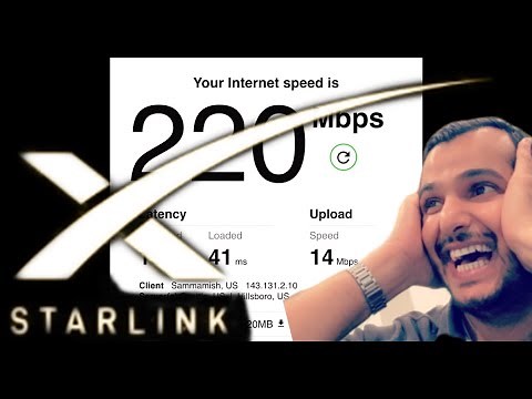 Starlink close up shots + setup and installation + internet speed tests
