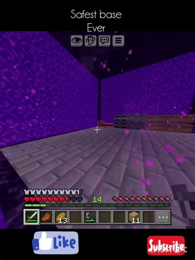 Safest base ever #minecraft