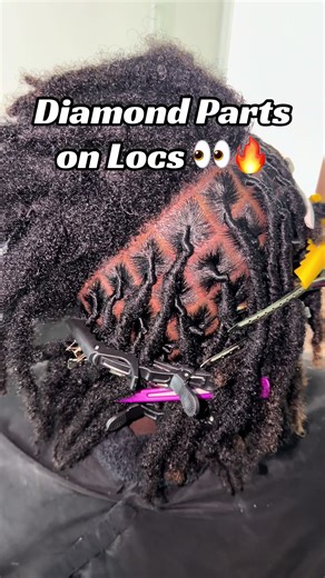 Diamond Parts on Locs: A Royal Treatment in Mableton, GA