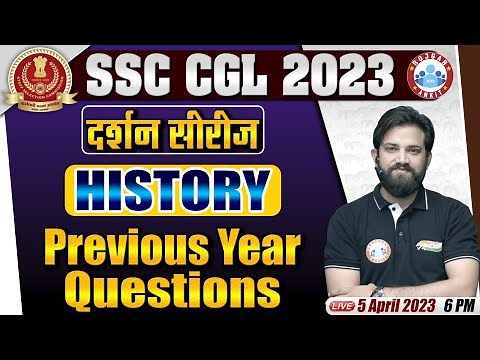 SSC CGL 2023 | SSC CGL History Previous Year Questions | SSC CGL History Class By Naveen Sir