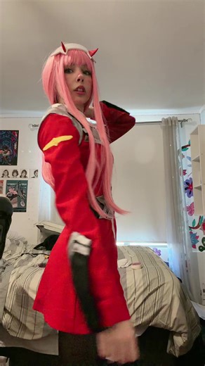 Cosplay Inspired by Zero Two from Darling in the Franxx